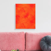 Naadloze textuur Achtergrond Abstract Sinaasappel  Canvas Afdruk (Insitu (Woonkamer))