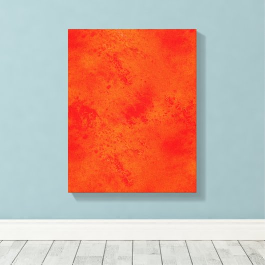 Naadloze textuur Achtergrond Abstract Sinaasappel Canvas Afdruk (Insitu (Houten vloer))