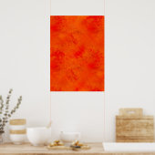 Naadloze textuur Achtergrond Abstract Sinaasappel Poster (Keuken)