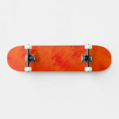 Naadloze textuur Achtergrond Abstract Sinaasappel Skateboard (Horizontaal)