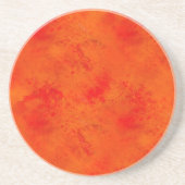 Naadloze textuur Achtergrond Abstract Sinaasappel  Zandsteen Onderzetter (Voorkant)