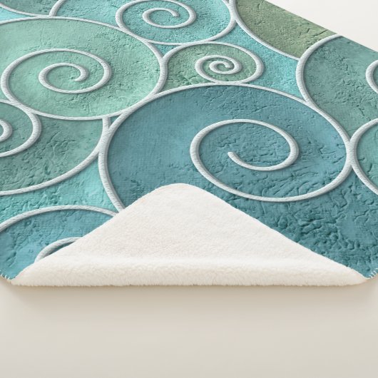 naadloze textuur van gipsplaten met een draaiend p sherpa deken (3/4)