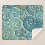 naadloze textuur van gipsplaten met een draaiend p sherpa deken (Voorkant (horizontaal))