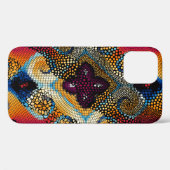  naadloze textuurachtergrond. Diagonale golven Case-Mate iPhone Case (Achterkant (horizontaal))