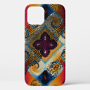  naadloze textuurachtergrond. Diagonale golven Case-Mate iPhone Case