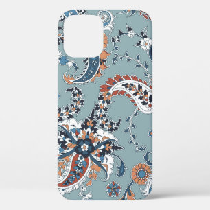 Naadloze trendy achtergrond met paisley in India Case-Mate iPhone Case