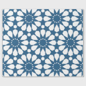 Naadloze Turkse kleurrijke ontwerpverkute Cadeaupapier (Vlak)