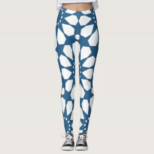 Naadloze Turkse kleurrijke ontwerpverkute Leggings