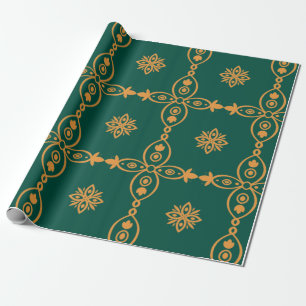 Naadloze Turkse kleurrijke Vintage Cadeaupapier
