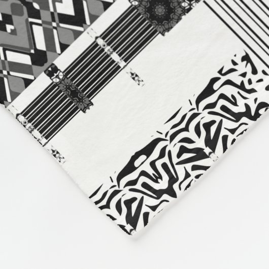 Naadloze Valentijnsdag Licht grijze rode vlek Fleece Deken (Hoek)