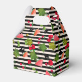 Naadloze verse vruchten Waterverf Cartoon C Bedankdoosjes (Voorkant Zijde)