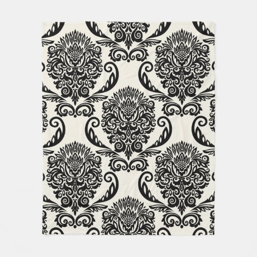 Naadloze versiering met decoratieve elementen. Fre Fleece Deken (Voorkant)