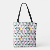 Naadloze vis abstract scandinavië moderne zee tote bag (Achterkant)