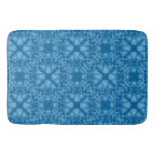 Naadloze vrouwelijke bloemenblauw bloemen gzhel or badmat (Voorkant)