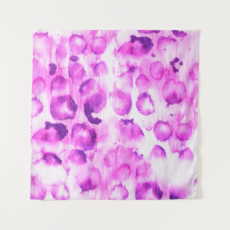 Naadloze Waterverf Animal Art print. Lichte kaas Wandkleed