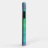 naadloze waterverf blauw, groen Case-Mate iPhone case (Achterkant/rechts)
