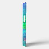naadloze waterverf blauw, groen Case-Mate iPhone case (Achterkant / Rechts)
