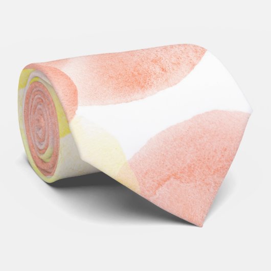 Naadloze Waterverf Patroon door storeman Stropdas (Opgerold)