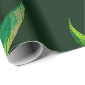 Naadloze waterverf van citrusvruchten en bladeren cadeaupapier (Rol Hoek)