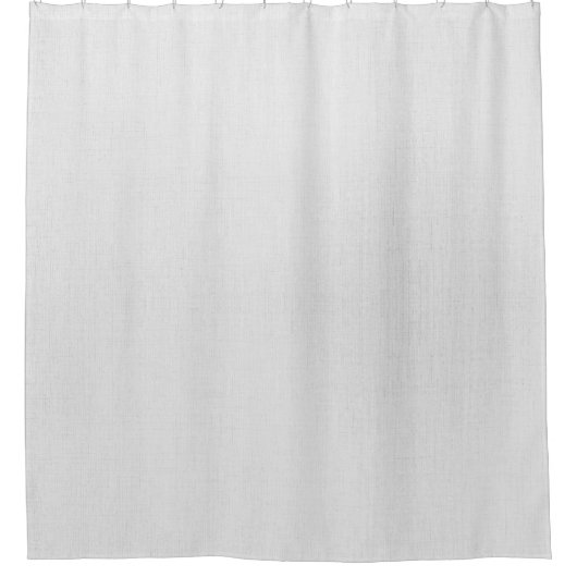 Naadloze witte douche gordijn stijl 2 (Voorkant)