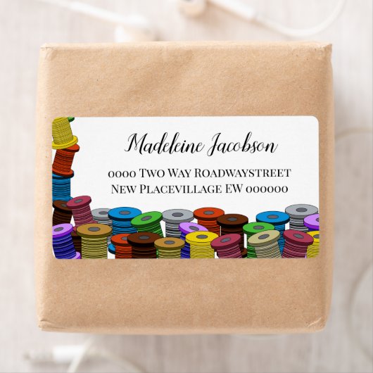 Naadsluiter op maat gemaakt etiket (Insitu)