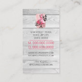 Naadstress Hand genaaid Dressmaker Visitekaartje (Achterkant)