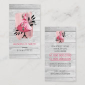 Naadstress Hand genaaid Dressmaker Visitekaartje (Voorkant / Achterkant)