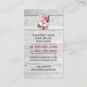 Naadstress Hand genaaid Dressmaker Visitekaartje (Achterkant)