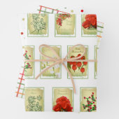  naadverpakkingen, Stippen en schillen Inpakpapier Vel (In situ)