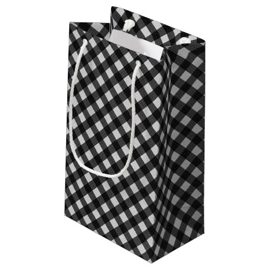 Naaedle Birthday Gingham Klein Cadeauzakje (Achterkant Gekanteld)