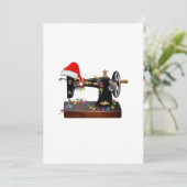 Naai cadeau | Prettig Kerstmis Naailiefhebber Kaart (Staand voorkant)