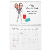 Naai- en Ambachtkalender Kalender (Feb 2027)