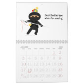 Naai- en Ambachtkalender Kalender (Jan 2021)