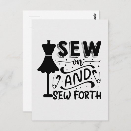 Naai en Naai Forth Briefkaart (Voorkant / Achterkant)