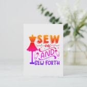 Naai en Naai Forth Briefkaart (Staand voorkant)