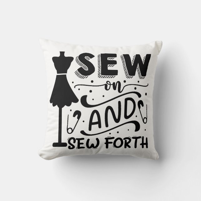 Naai en Naai Forth Kussen (Voorkant)