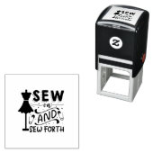 Naai en Naai Forth Zelfinktende Stempel (In situ)