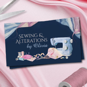 Naai- en veranderingsdiensten - Watercolor Art Visitekaartje