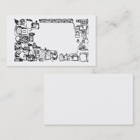 naai het visitekaartje FabricatedFrames.com (Voorkant / Achterkant)