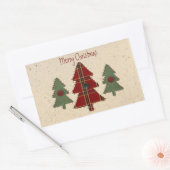 Naai kerstboom Sticker (Envelop)