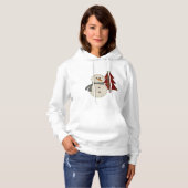 Naai Kerstmis Sneeuwman Shirt (Voorkant volledig)