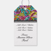 NAAI kostbare naai- en breigeschenk Labels Cadeaulabel (Achterkant)