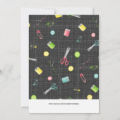 Naai patroon kaart (Achterkant)