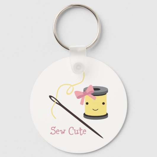 Naai Schattig Sleutelhanger (Voorkant)