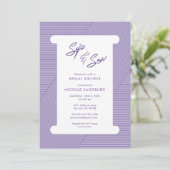 Naai Uitnodiging (Staand voorkant)