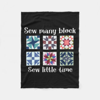 Naai Veel Blokken Naai Weinig Tijd Grappig Quilter Fleece Deken