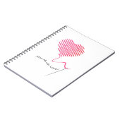 Naai veel liefde notitieboek (Linkerzijde)