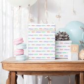 Naai veel liefde Pastel Waterverf Stitch Baby show Cadeaupapier