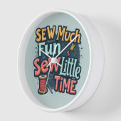 Naai veel plezier Naai weinig tijd Retro Stitch Ar (Hoek)