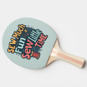 Naai veel plezier Naai weinig tijd Retro Stitch Ar Tafeltennisbatje